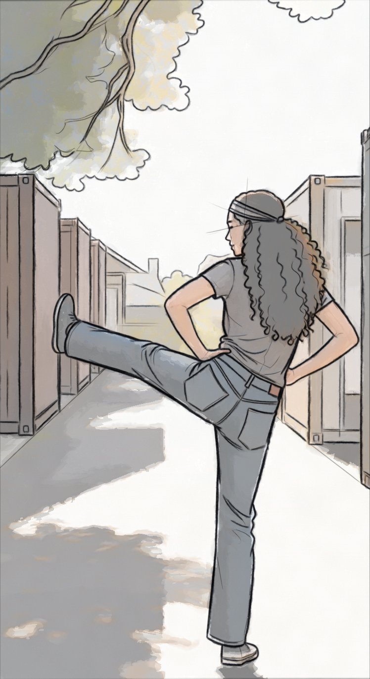 Social - Fashion - storyboard frame 10 by Dakota Warren